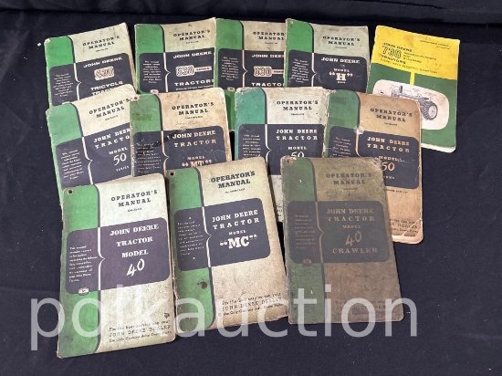 299-MISC JOHN DEERE MANUALS