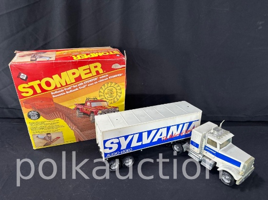 306-SYLVANIA SEMI & STOMPER TOY