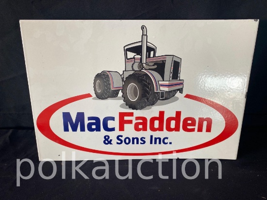 39039-MacFADDEN & SONS FLANGE SIGN