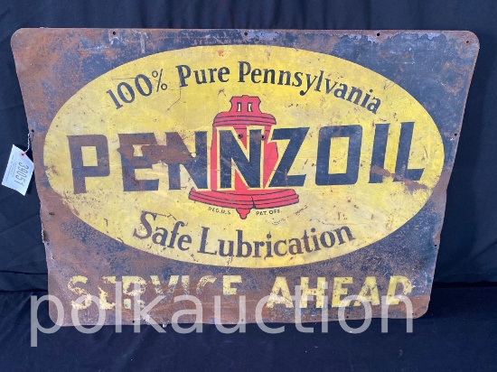 39051-PENZOIL SIGN