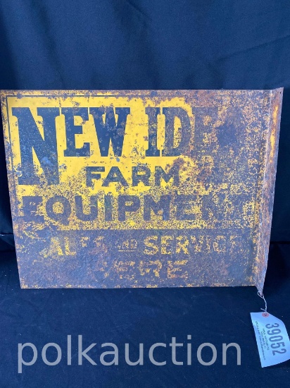 39052-NEW IDEA FLANGE SIGN