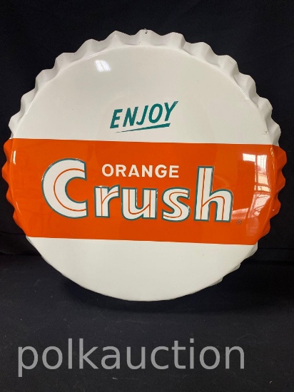 39282-ORANGE CRUSH SIGN