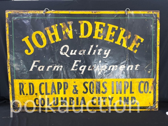 39421-JOHN DEERE R. D. CLAPP SIGN