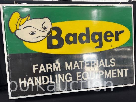 39422-BADGER FARM MATERIALS SIGN