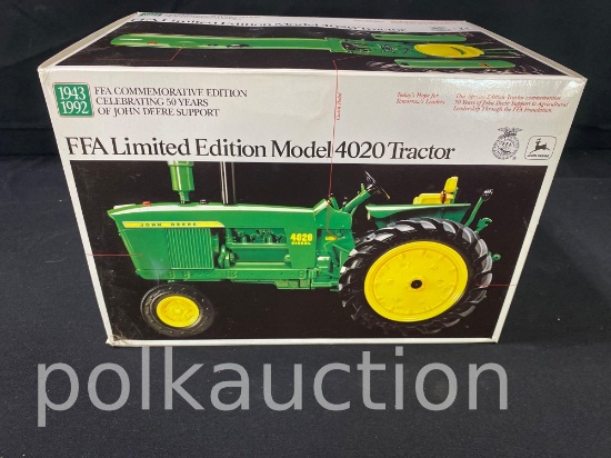 39620-ERTL JOHN DEERE 4020D FFA COMMERATIVE EDITION