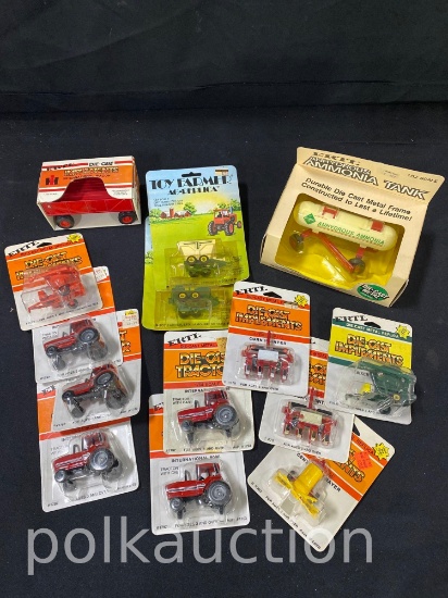 39626-MISC ERTL & FARM MACHINE 1/64 SCALE