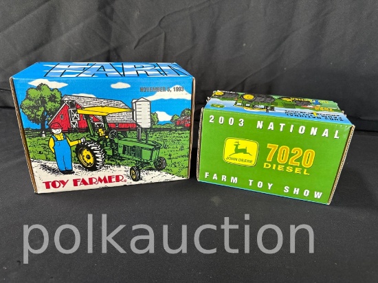 39687-ERTL JOHN DEERE 7020D & 4010D