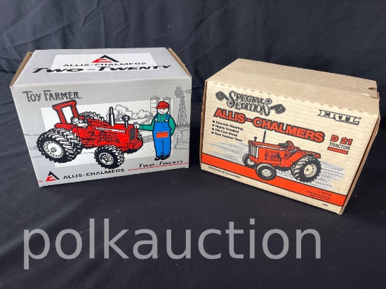 39698-ERTL ALLIS CHALMERS D21 & ALLIS CHALMERS TWO-TWENTY