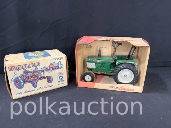 40263-ERTL FARMALL 350 + SCALE MODELS WHITE 60