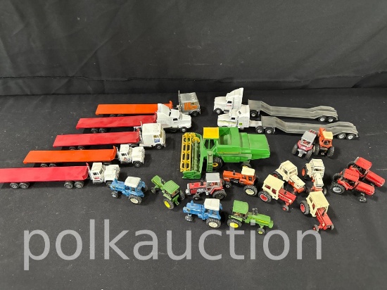40303-1/64 SCALE TRACTORS/SEMIS/TOYS