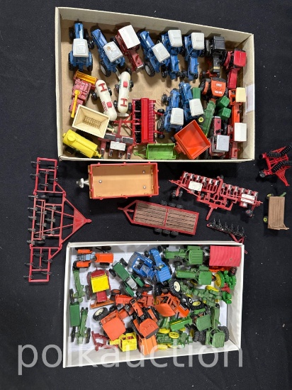 40308-ASSORTED 1/64 TRACTORS & EQUIPMENT