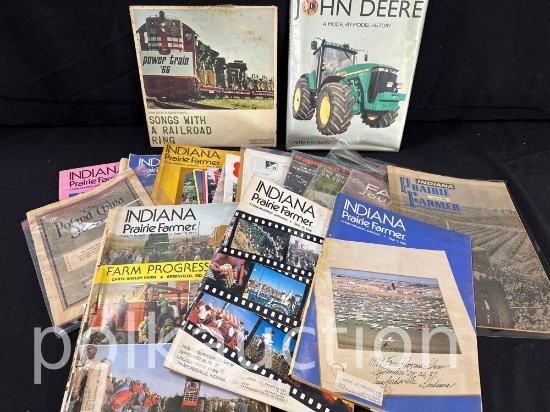 40340-JOHN DEERE '66 RECORD & MISC LITERATURE