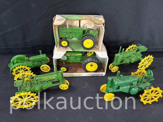 489-(6) JOHN DEERE TRACTORS