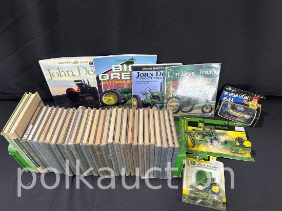 747-FARM MACHINERY BOOK SET & MISC
