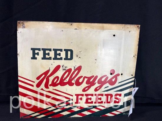 756-KELLOG'S FEED SIGN