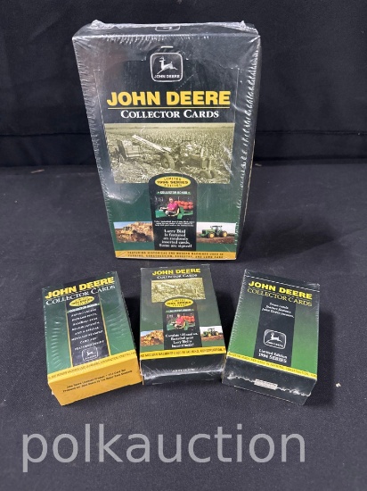 764-JOHN DEERE 1994-1996 COLLECTOR CARDS