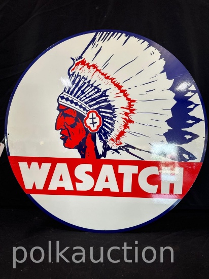 994-WASATCH ROUND SIGN