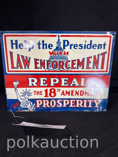 997-18TH AMENDMENT SIGN