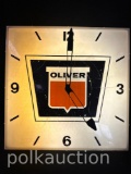 38886-OLIVER LIGHTED CLOCK
