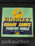 39050-HORNEY CHAINSAWS SIGN