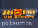 39284-JOHN DEERE IMPLEMENTS SIGN