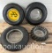 FLAT OF TIRE ASHTRAYS