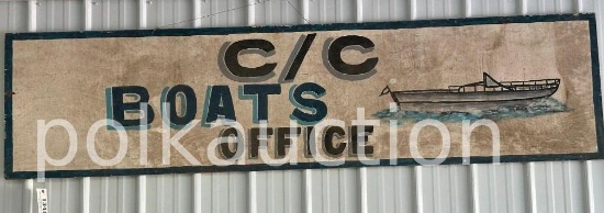 C/C BOATS OFFICE SIGN