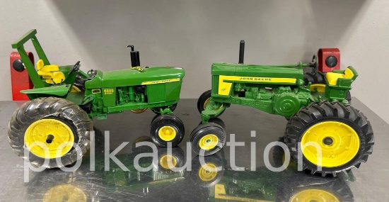 JOHN DEERE TOY TRACTORS - 4000D & 720