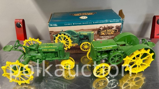JOHN DEERE TOY TRACTORS - GP WT & D