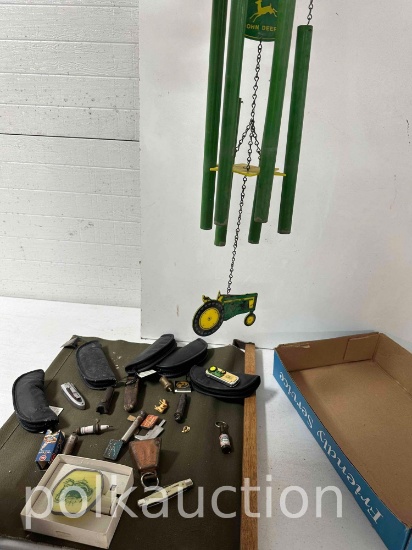 JOHN DEERE POCKET KNIVES & WIND CHIME