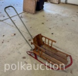 PUSH BEHIND SNOW SLED