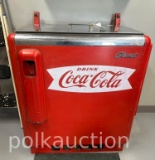 GLASCO COCA-COLA UPRIGHT VINTAGE COOLER
