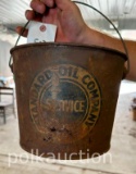 STANDARD OIL AXLE GREASE BUCKET