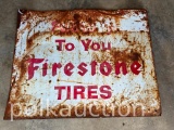 FIRESTONE TIRES SIGN