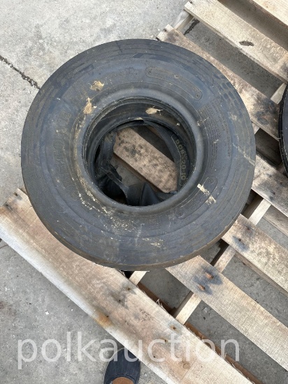 BRIDGESTONE 5.00–10 TIRES