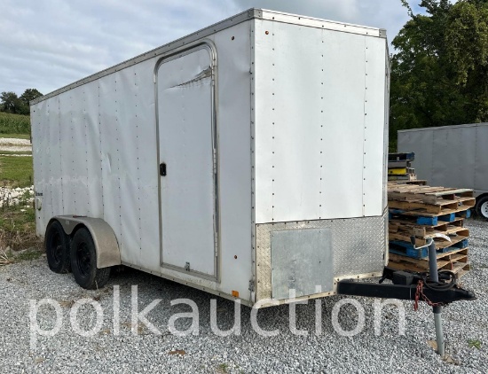 (2013) LOOK ELEMENT MOBILE TIRE REPAIR ENCLOSED TRAILER