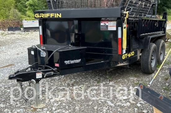 (2022) GRIFFIN GT-610 HYDRAULIC DUMP TRAILER