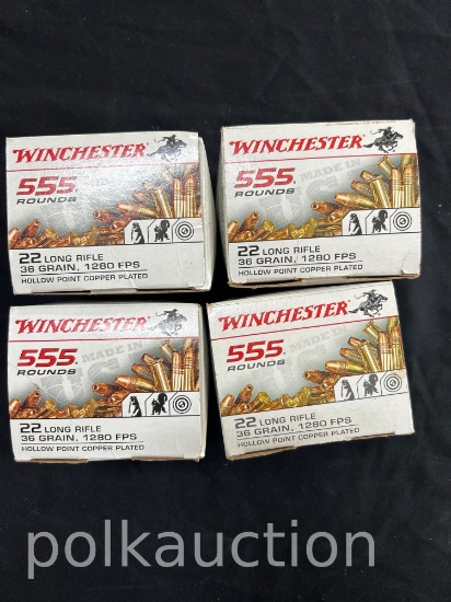 2220 RDS WINCHESTER 555 .22LR AMMO