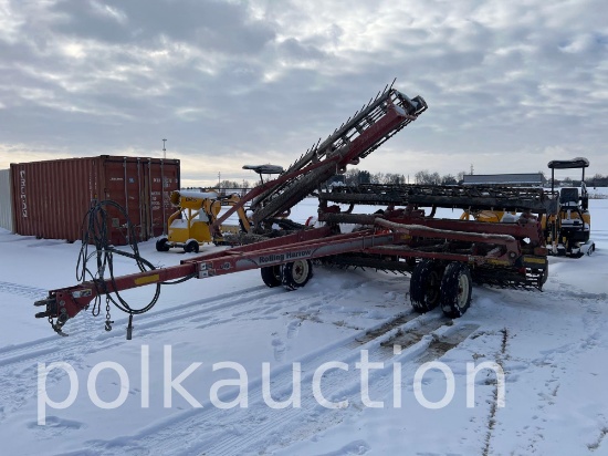 1058-UNVERFERTH 225 ROLLING HARROW