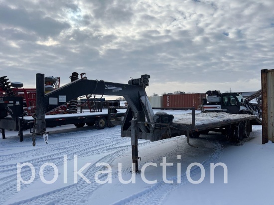 1060-(1996) KIEFER INDUSTRIES GOOSENECK TRAILER (VIN# 1DVDF2521TA003038)