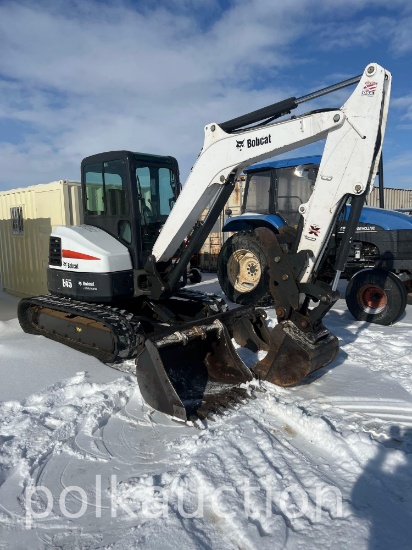 1065-(2016) BOBCAT E 45 COMPACT EXCAVATOR (SN# B2VY12288)