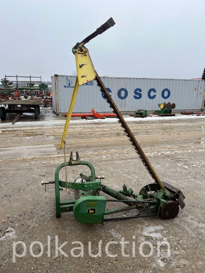 1138-7' JOHN DEERE 3PT HITCH SICKLE MOWER