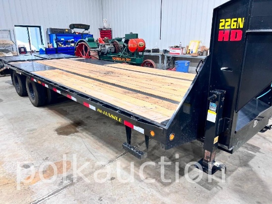 1164-2022 BIG TEX 22 GNHD GOOSENECK TRAILER (VIN# 16V3F3324N6159770 )