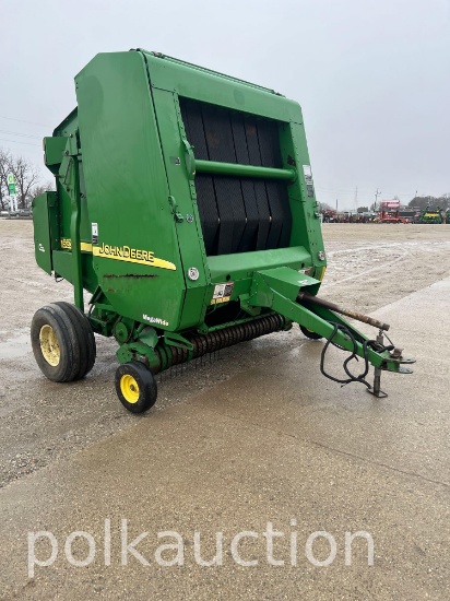 1205-JOHN DEERE 567 ROUND BALER