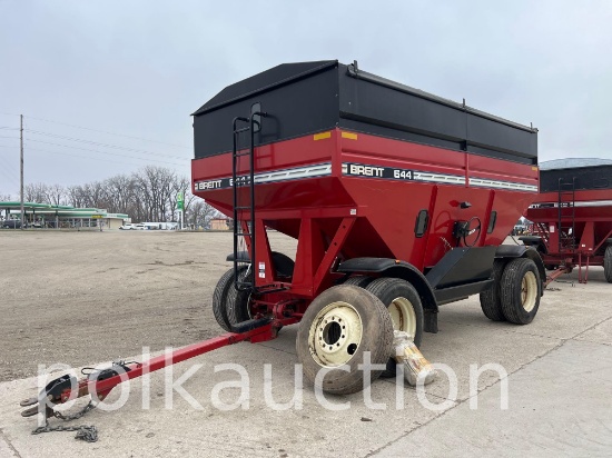 1238-BRENT 644 GRAIN WAGON