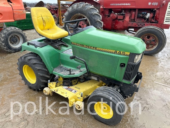 1335-JOHN DEERE 445 LAWN AND GARDEN (SN#30706)
