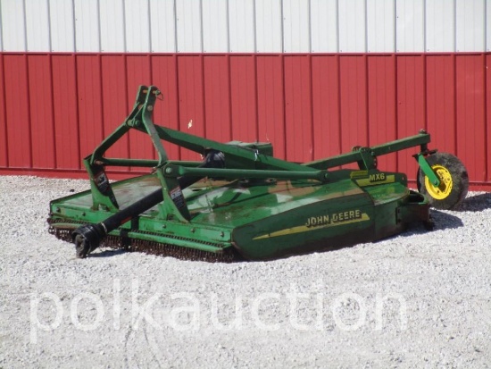 690-6' JOHN DEERE MX6 ROTARY MOWER