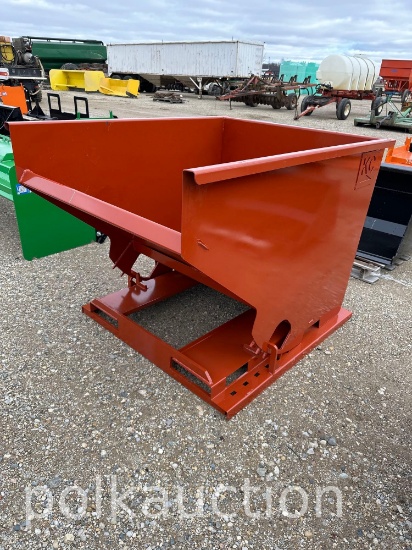 722-2 CY SELF DUMPING HOPPER W/FORK POCKETS