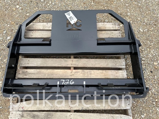 726-45" SKID STEER FORK FRAME V2 W/ 42" FORKS