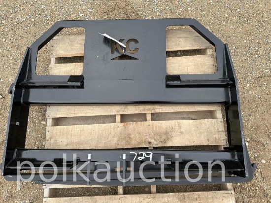 729-45" SKID STEER FORK FRAME V2 W/ 42" FORKS